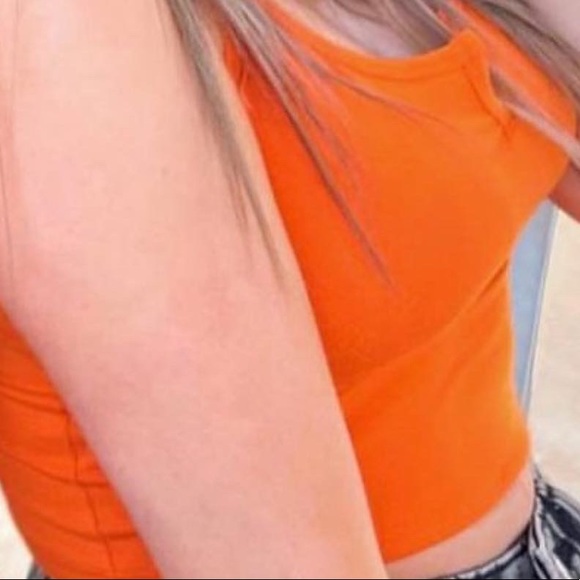 ORANGE TANK TOP - Picture 2 of 2